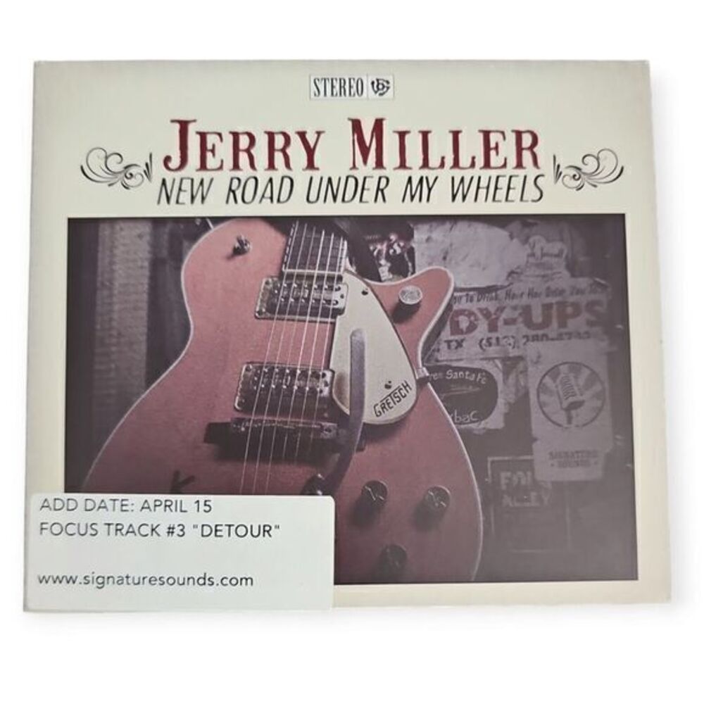 Jerry Miller – New Road Under‎ My Wheels [2013 Promotional CD]
